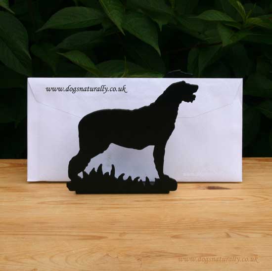 Irish Wolfhound Letter Rack